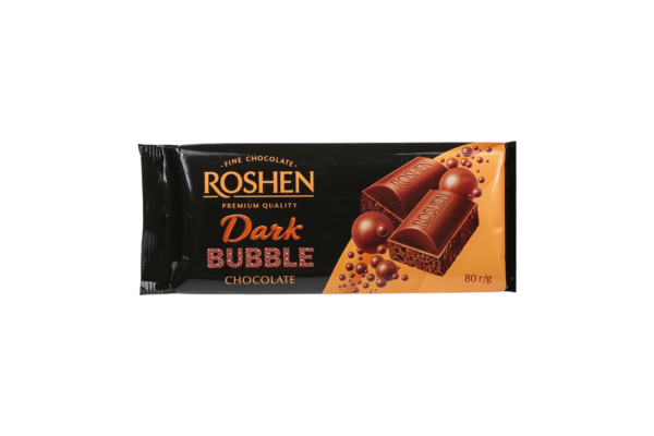 čokoláda roshen bubly hořká 80g Ervita 1